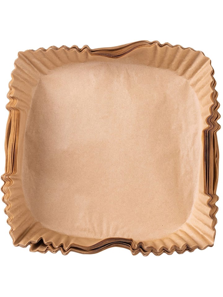 Fackelmann Airfryer-Backpapier in Hellbraun - (L)20 x (B)20 cm - 50 Stück günstig kaufen onesize