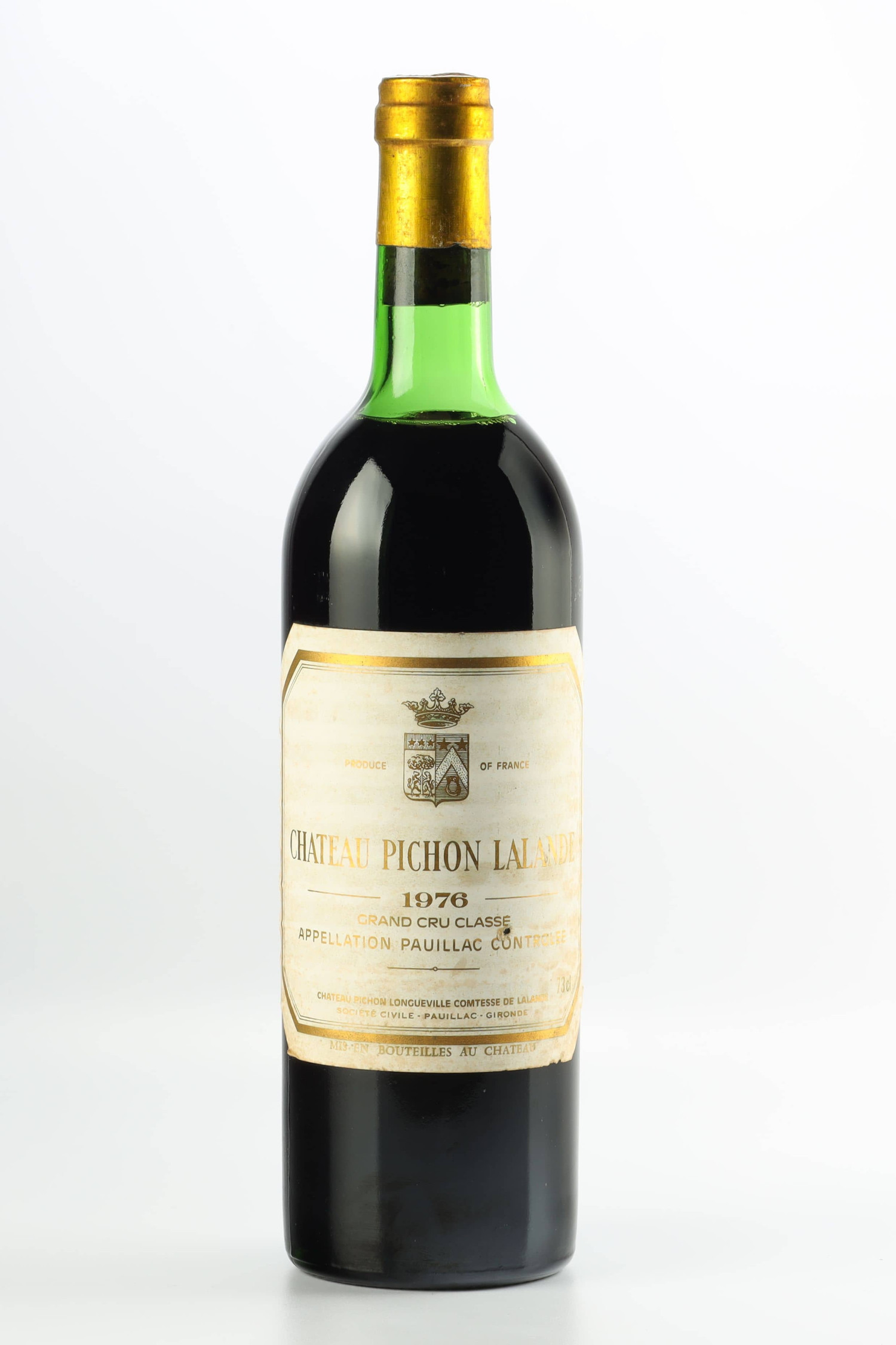 Château Pichon Longueville Comtesse De Lalande 1976, Pauillac