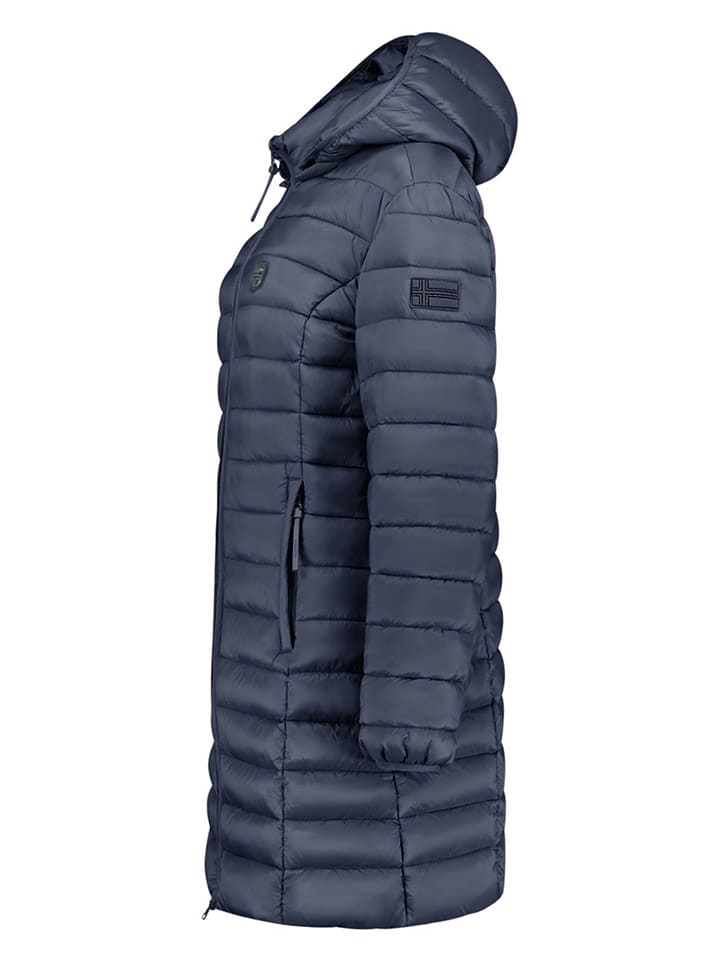 Geographical Norway Steppmantel in Dunkelblau günstig kaufen