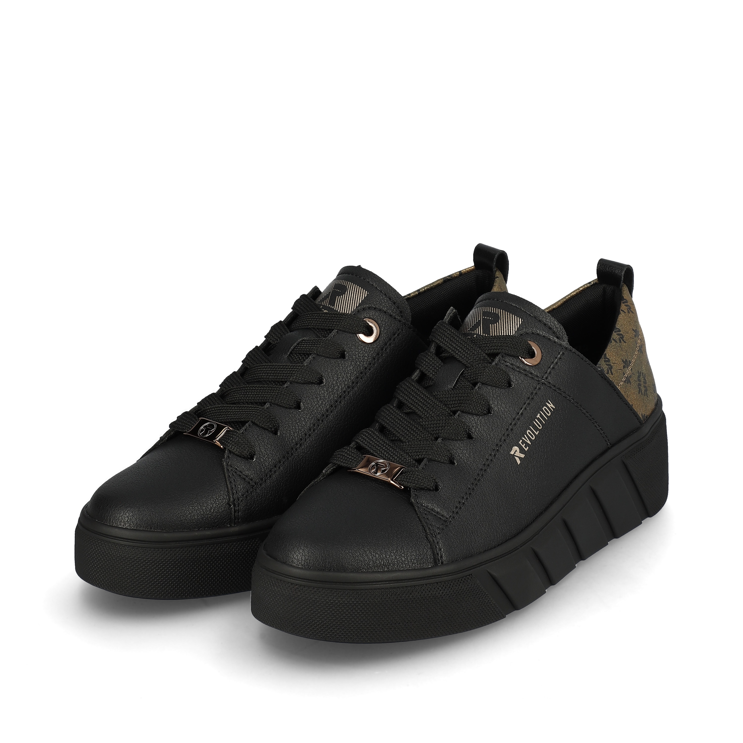 Rieker Damen Sneaker Low urban black