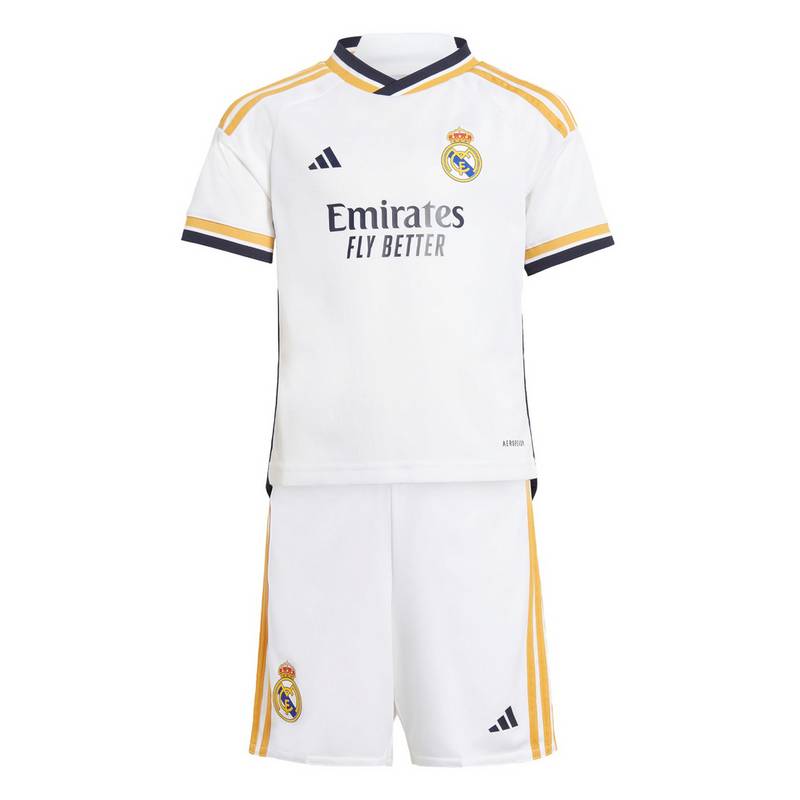 adidas Real Madrid 23/24 Mini-Heimausrüstung Trikot Kinder