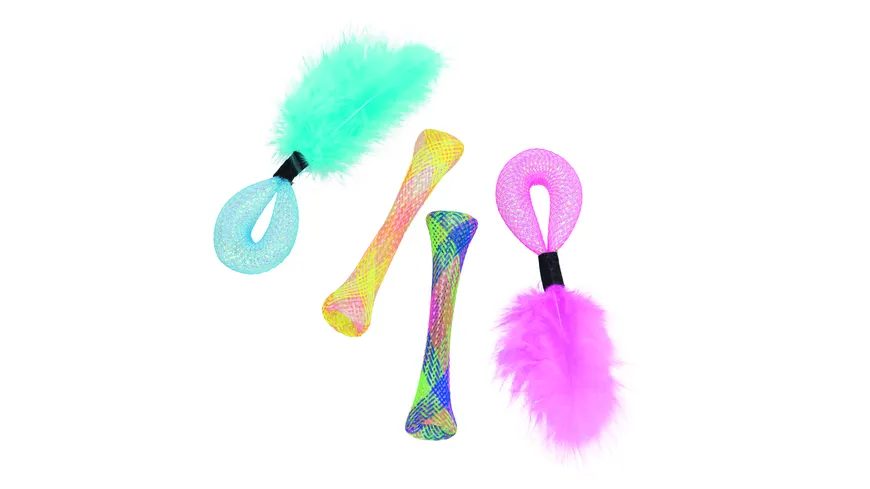 Trixie Katzenzubehör Cat Set Tubes, Kunststoff, bis zu 15 cm, 4 St