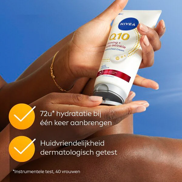 NIVEA Q10 učvršćujuća krema protiv bora za vrat i dekolte 200 ml