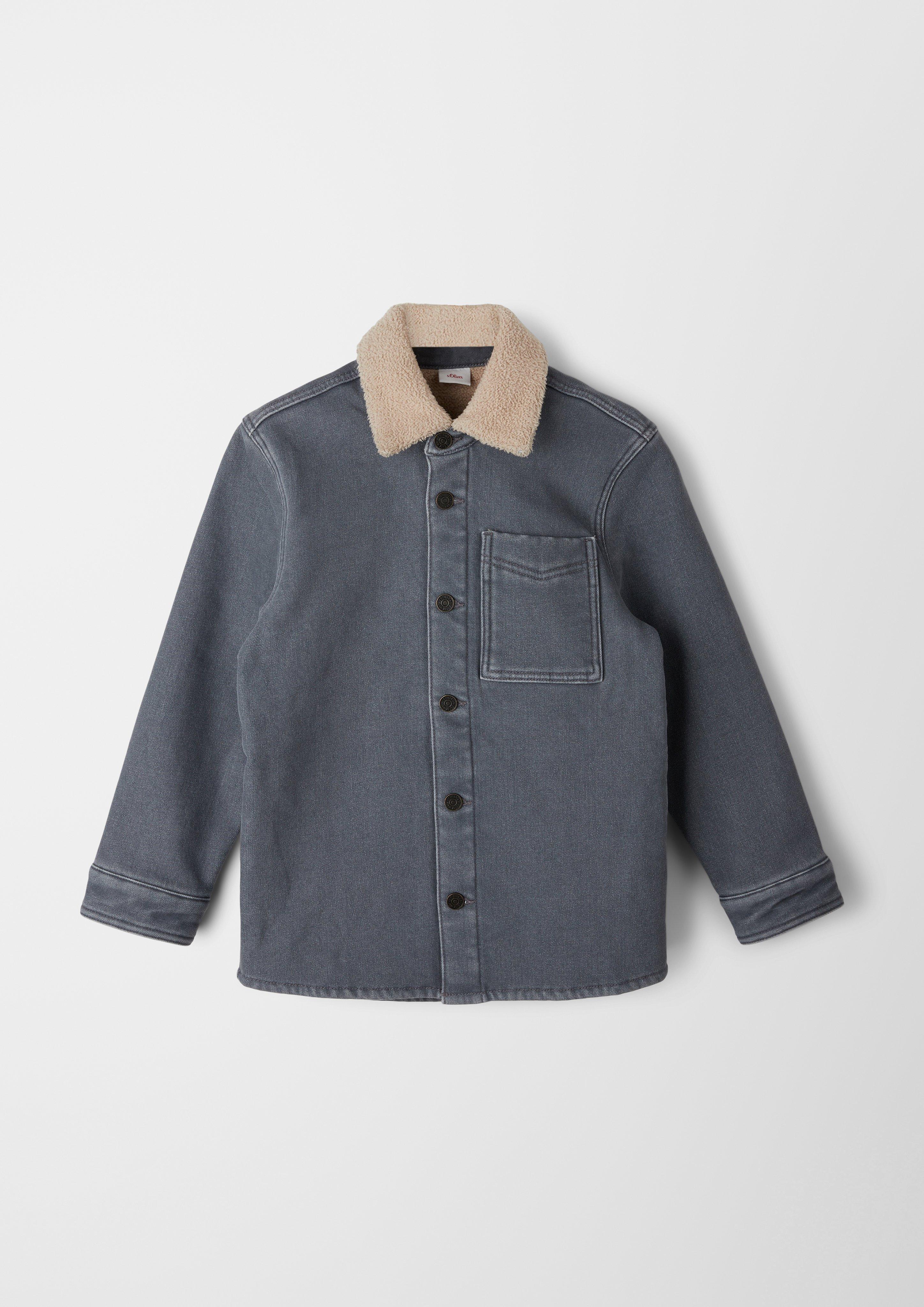 Hemdjacke mit Teddyplüsch-Futter  2123714-94Z2