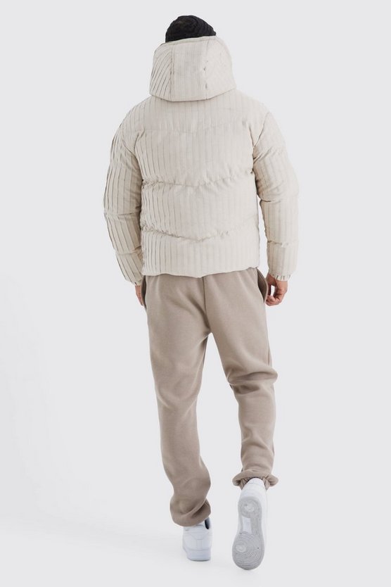 Steppjacke mit Kapuze