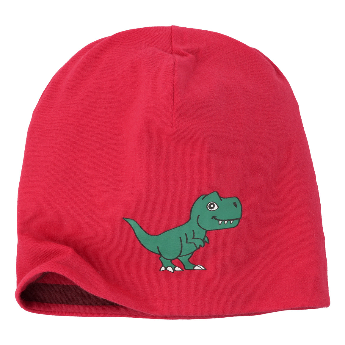 Baby Beanie mit Dino-Print
