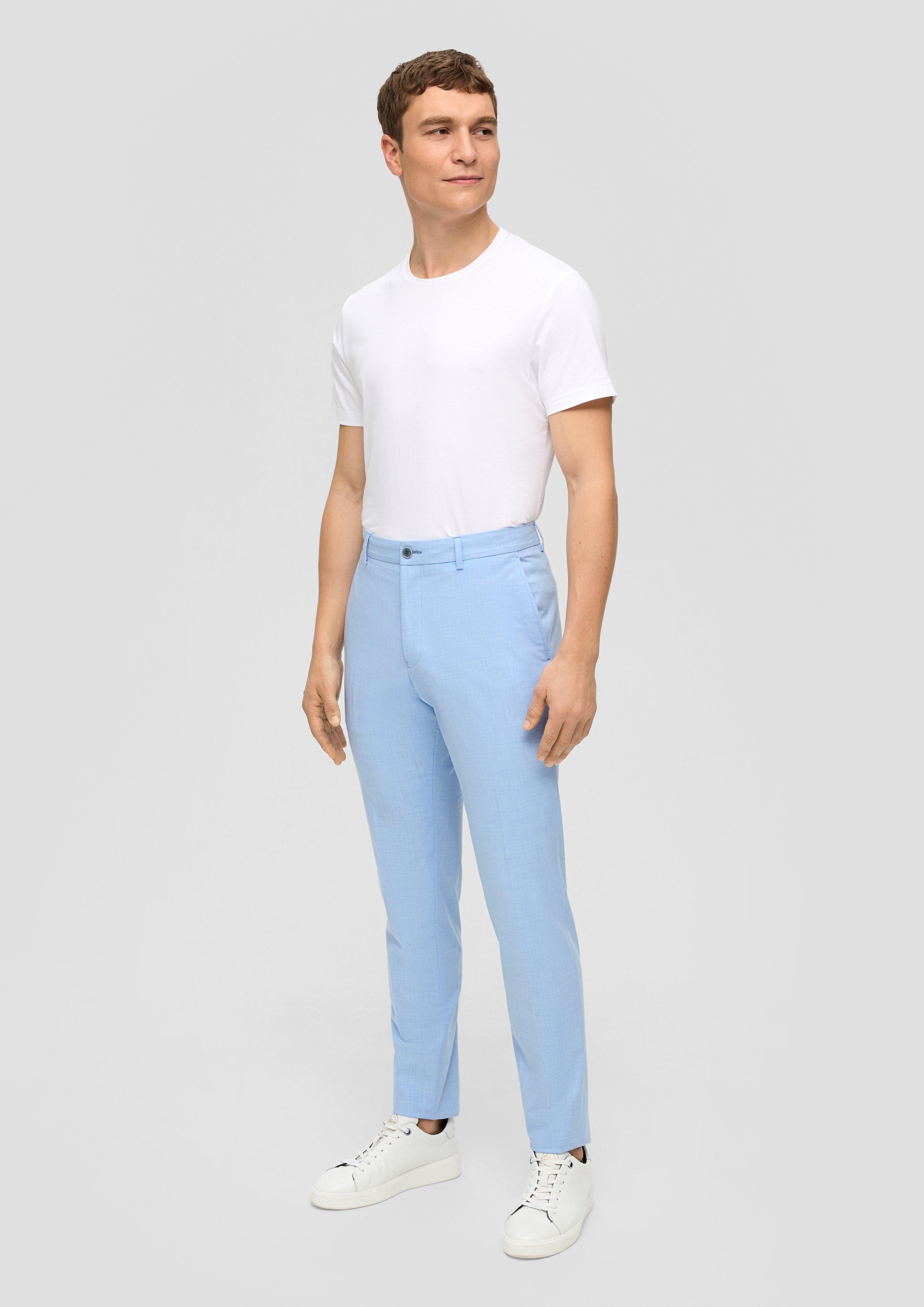 s.OPURE: Anzughose mit Slim Leg  2142798-53W2