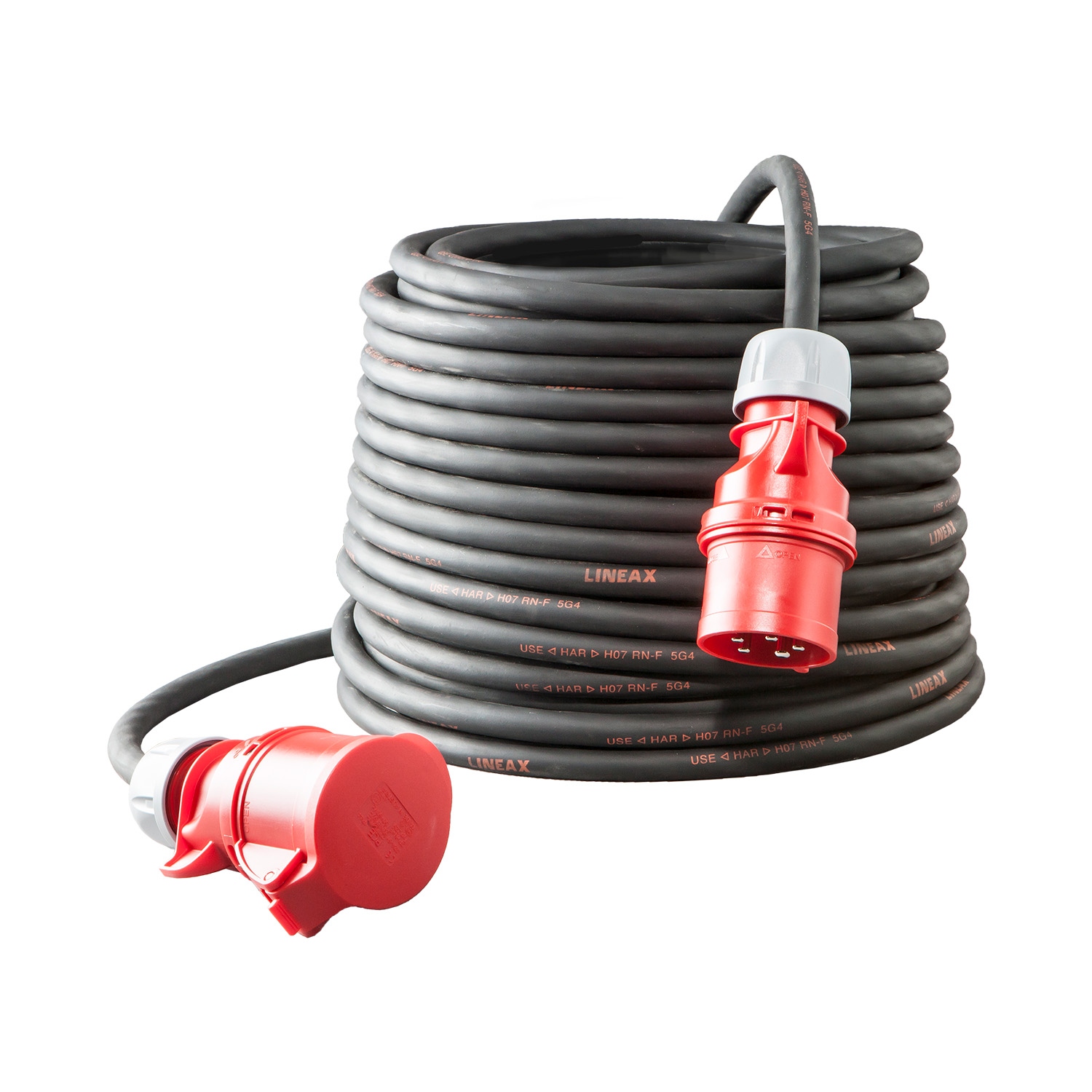 Cable de extensión Keraf 106992 H07RN-F 5G2.5 de 25 m CEE 16/5/400