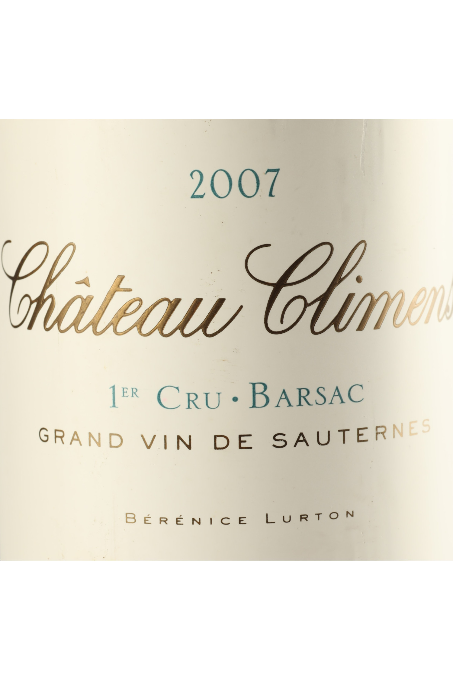 Château Climens 2007, Sauternes