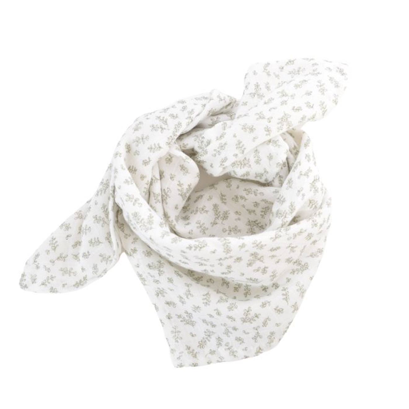Lot de 3 langes en coton bio* Automne beige