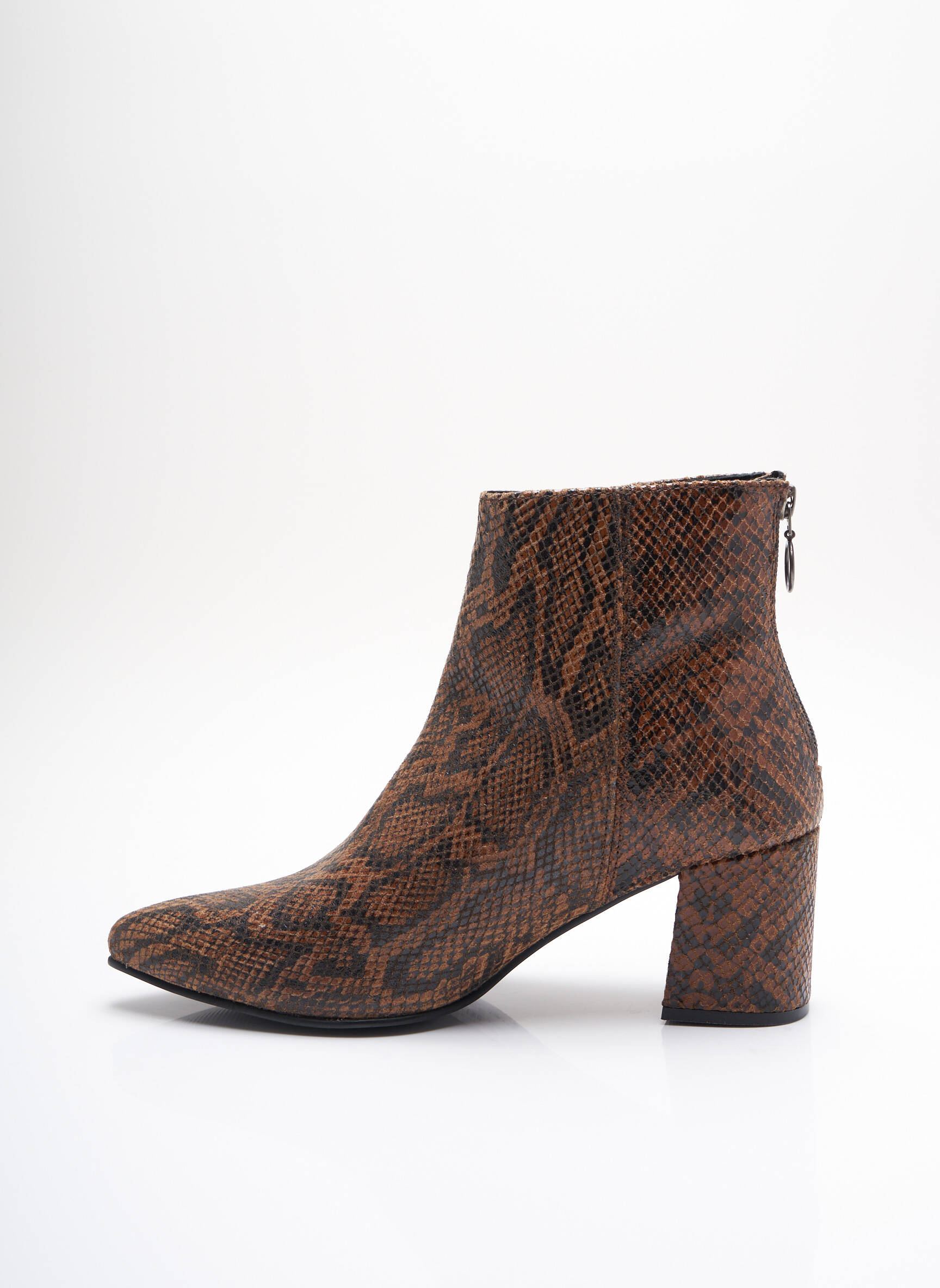 Ichi Bottines Femme couleur marron