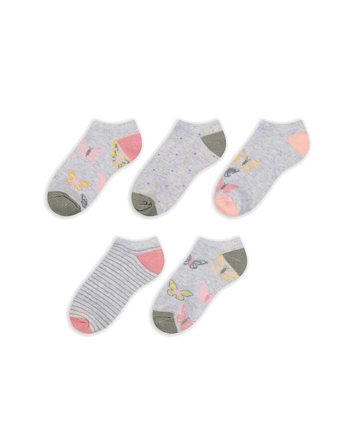 Sneakersocken - 5er-Pack
