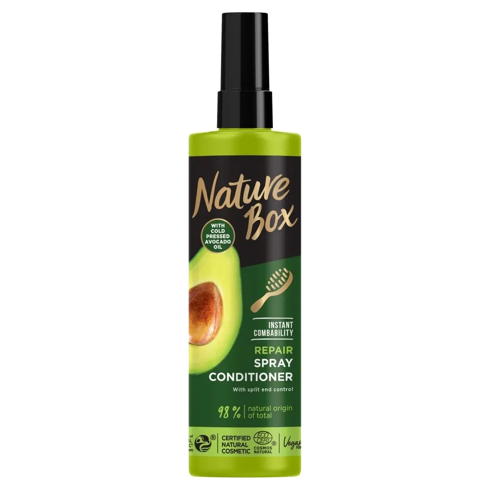 „Nature Box“ avokadų ekspresinis kondicionierius pažeistiems plaukams