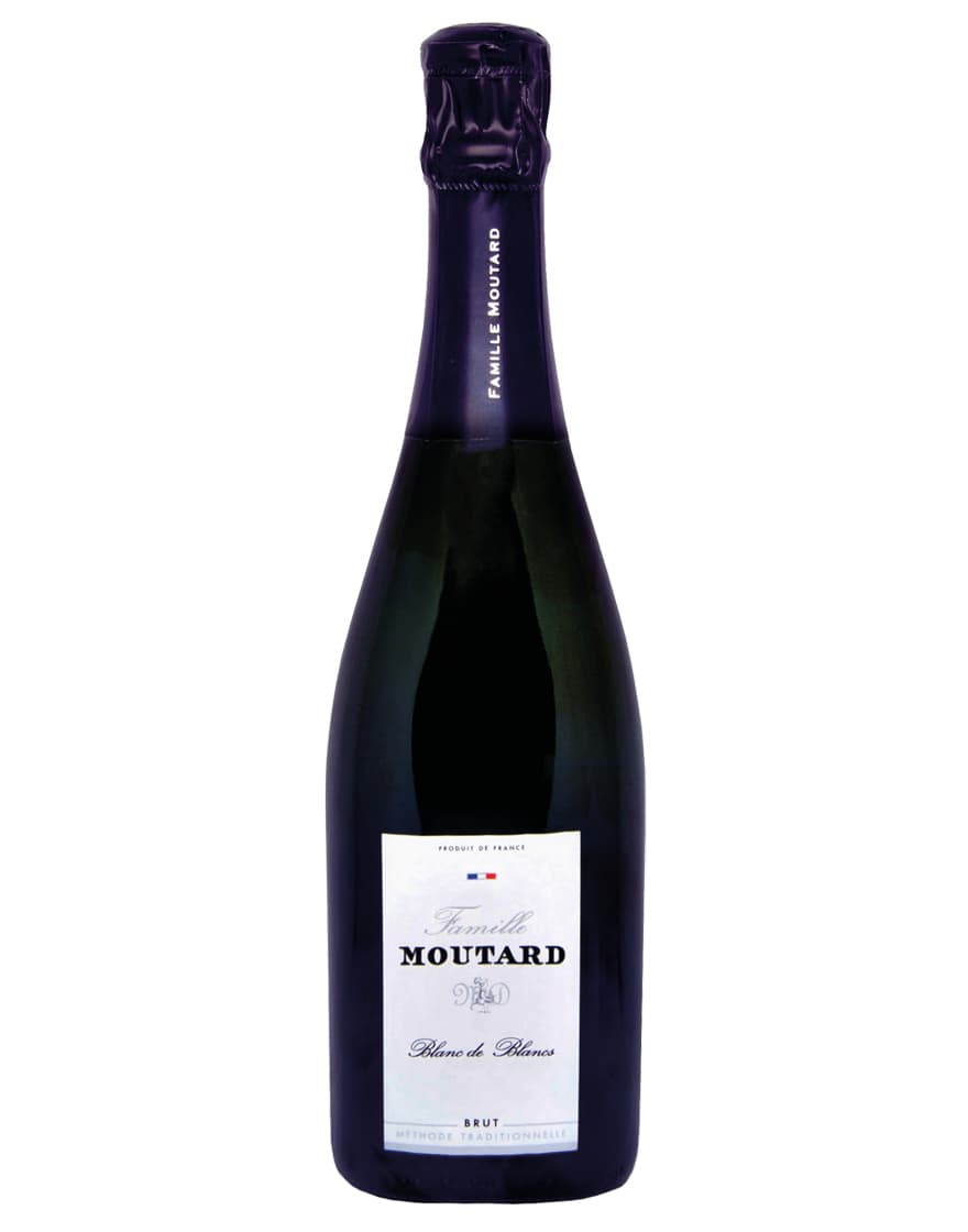 Vin Mousseux Brut Blanc de Blancs Méthode Traditionnelle Famille Moutard 0,75 ℓ