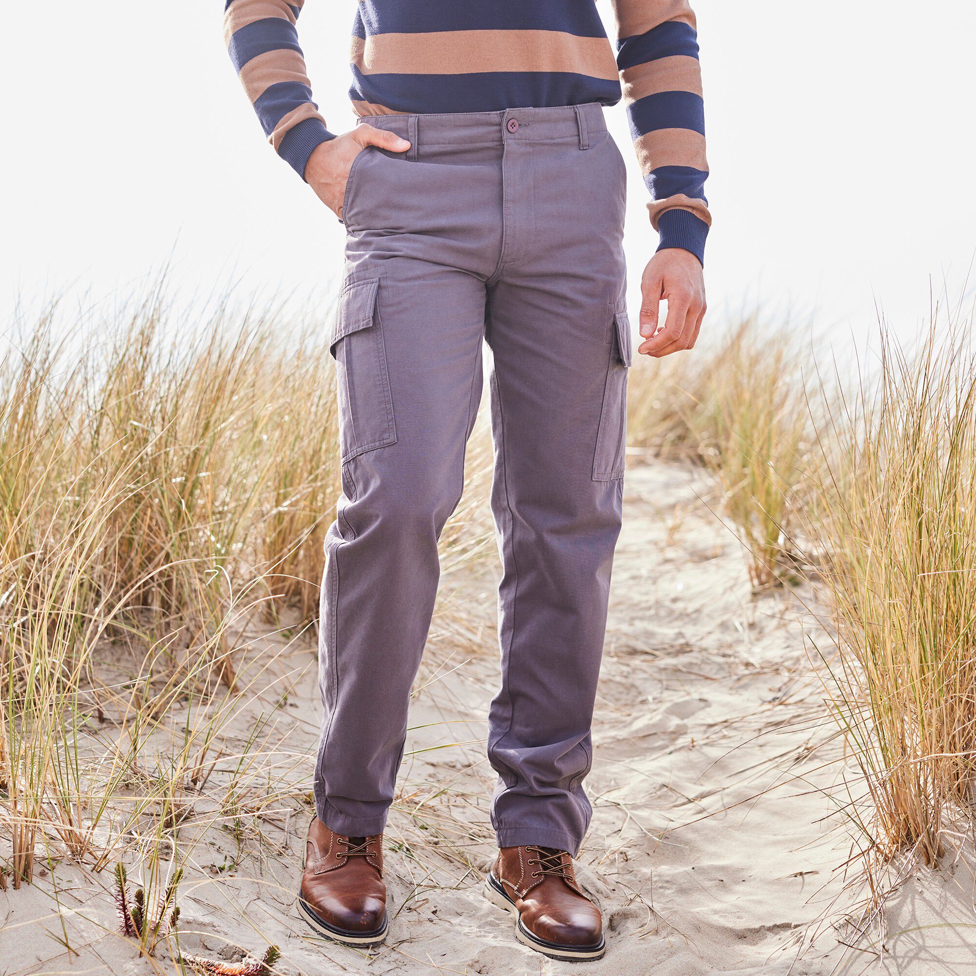 Pantalon battle en toile coton