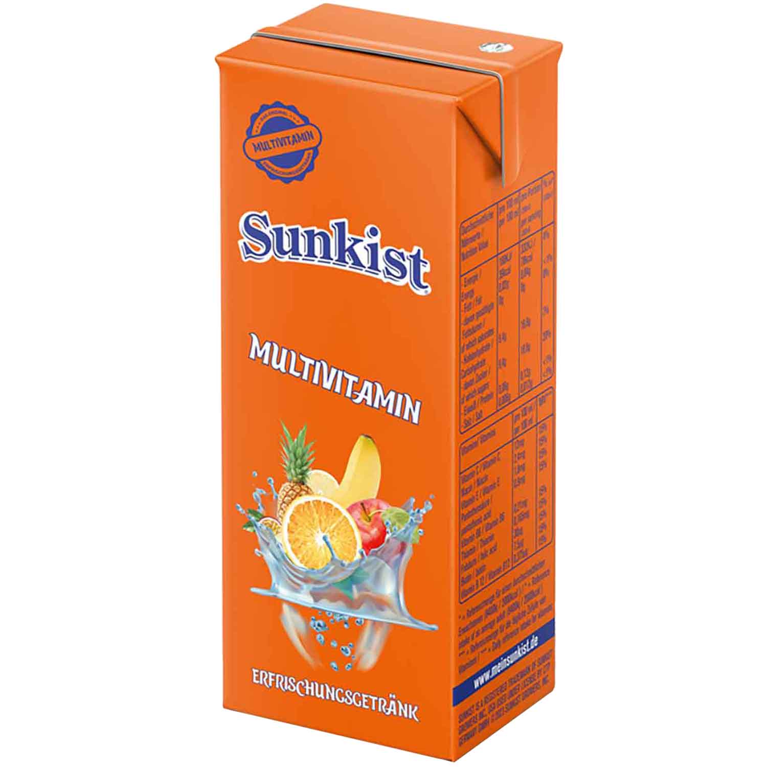 Sunkist Multivitamin 6x200ml