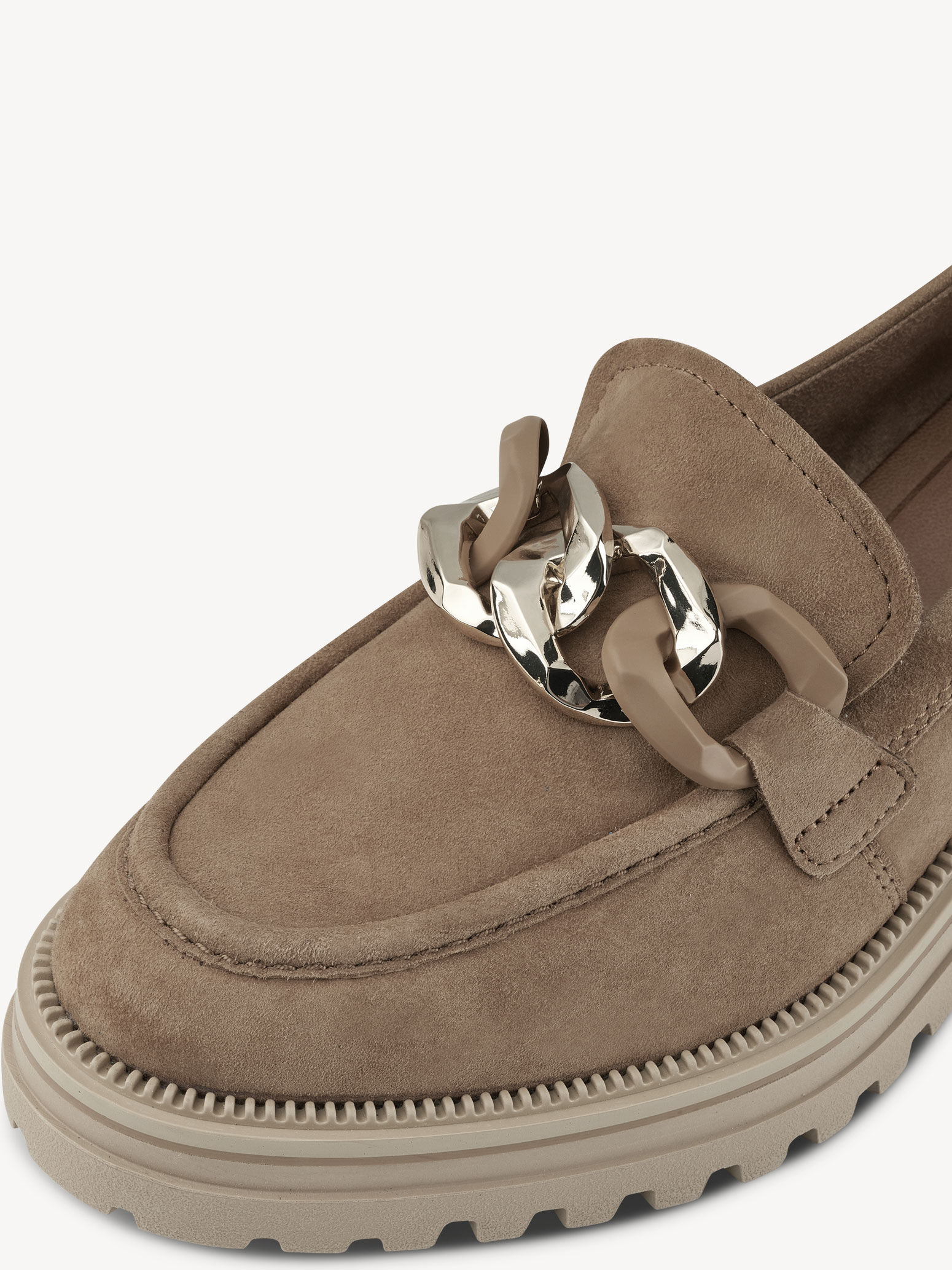 Slipper en cuir - marron