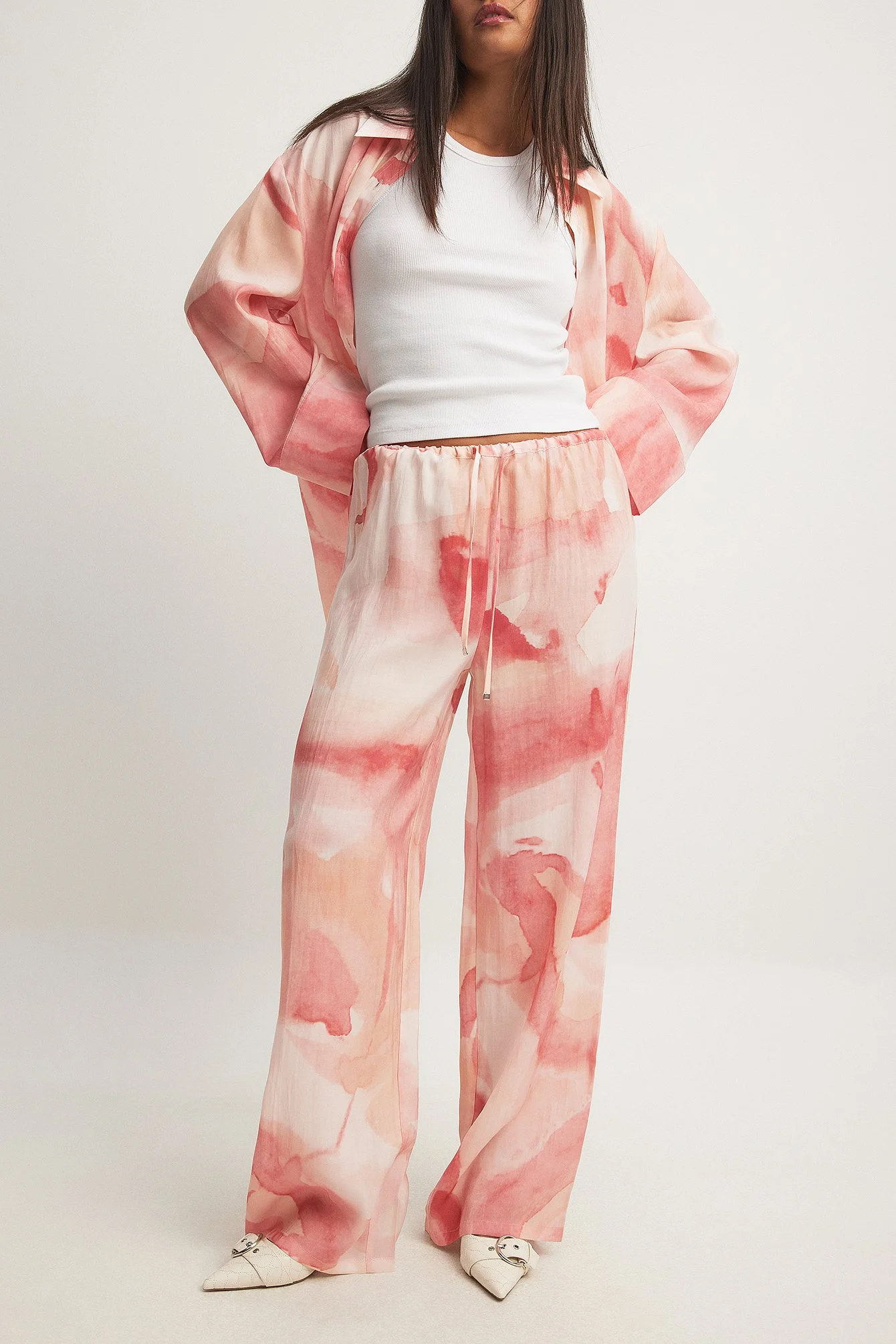 Luftige Hose mit Print