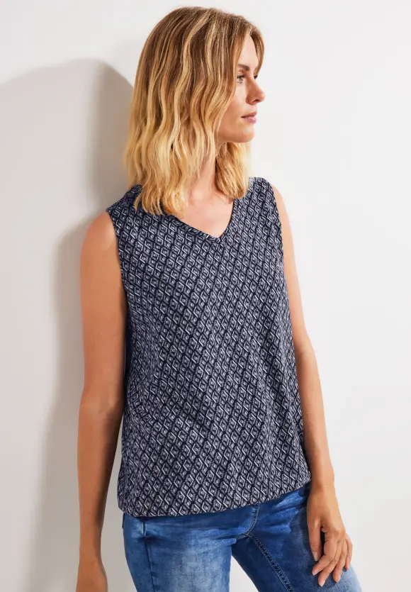 CECIL Minimal Print Bluse