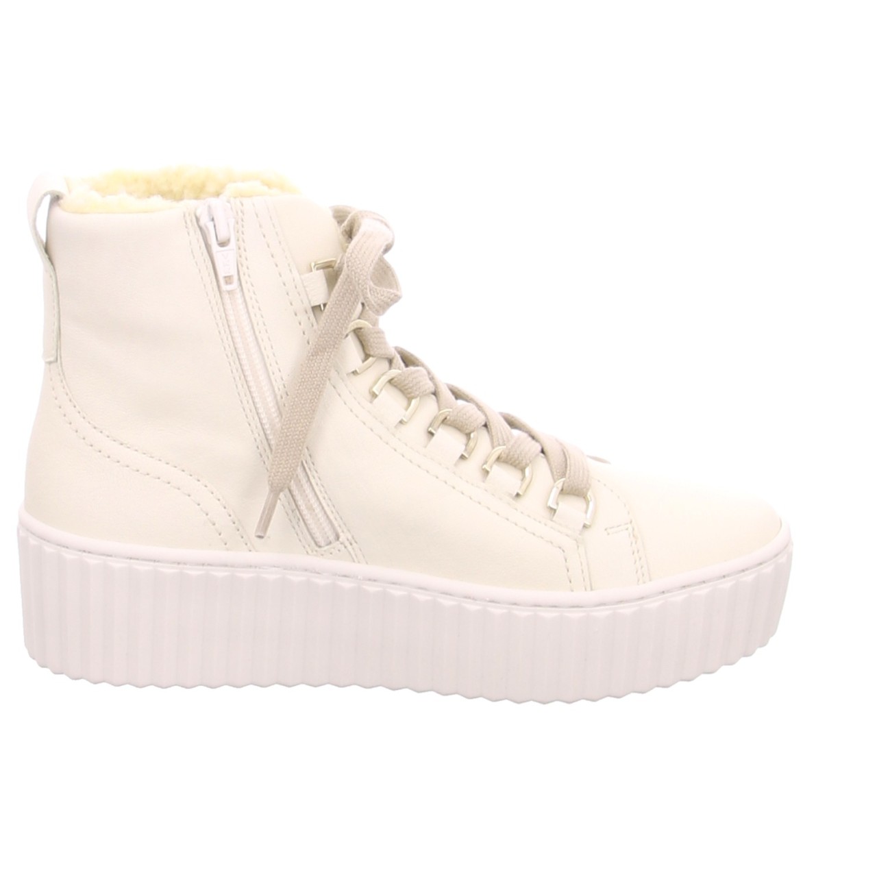 GABOR Schnür-Stiefeletten beige