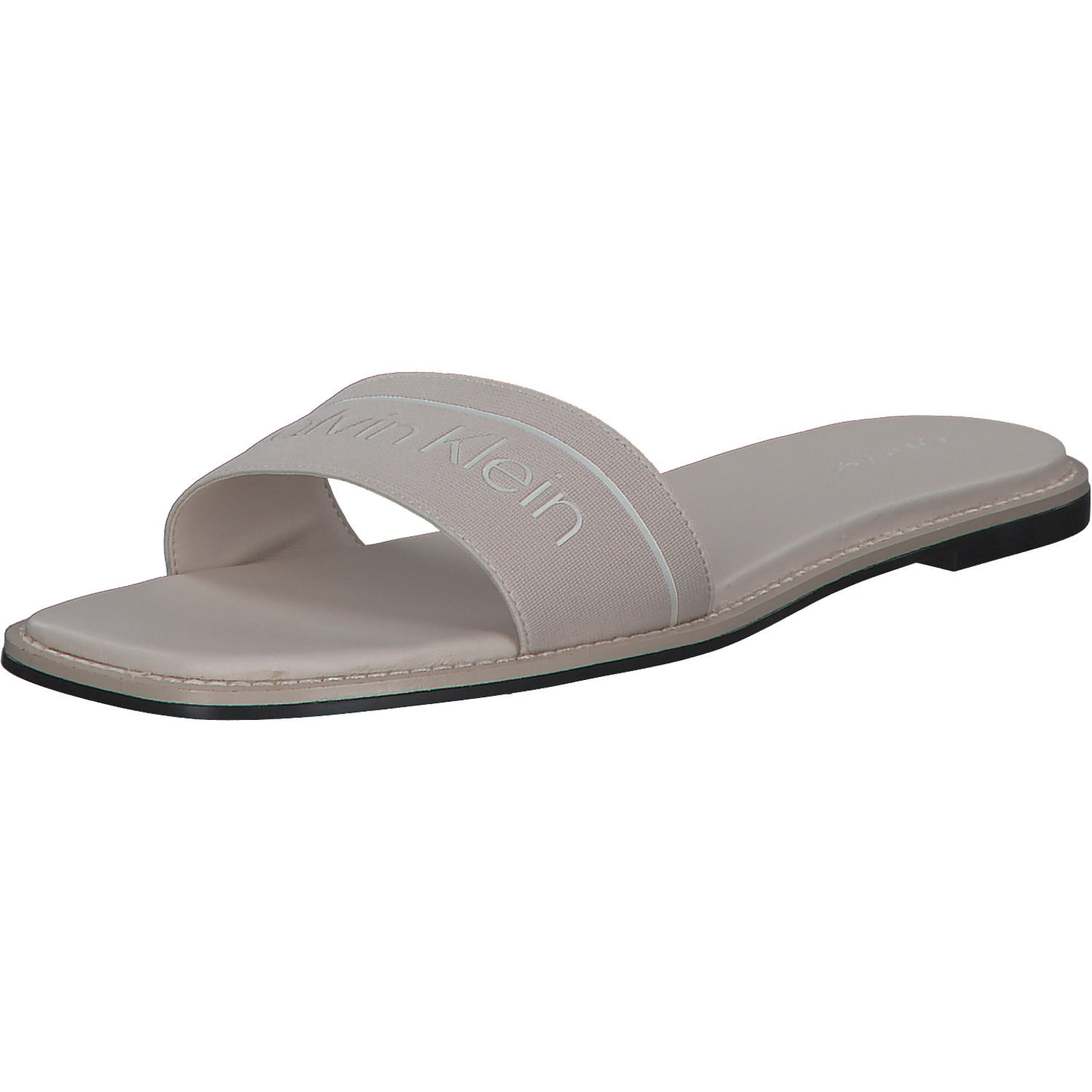 Calvin Klein HW0HW00817, Plateau-Pantoletten, Damen, Crystal grey