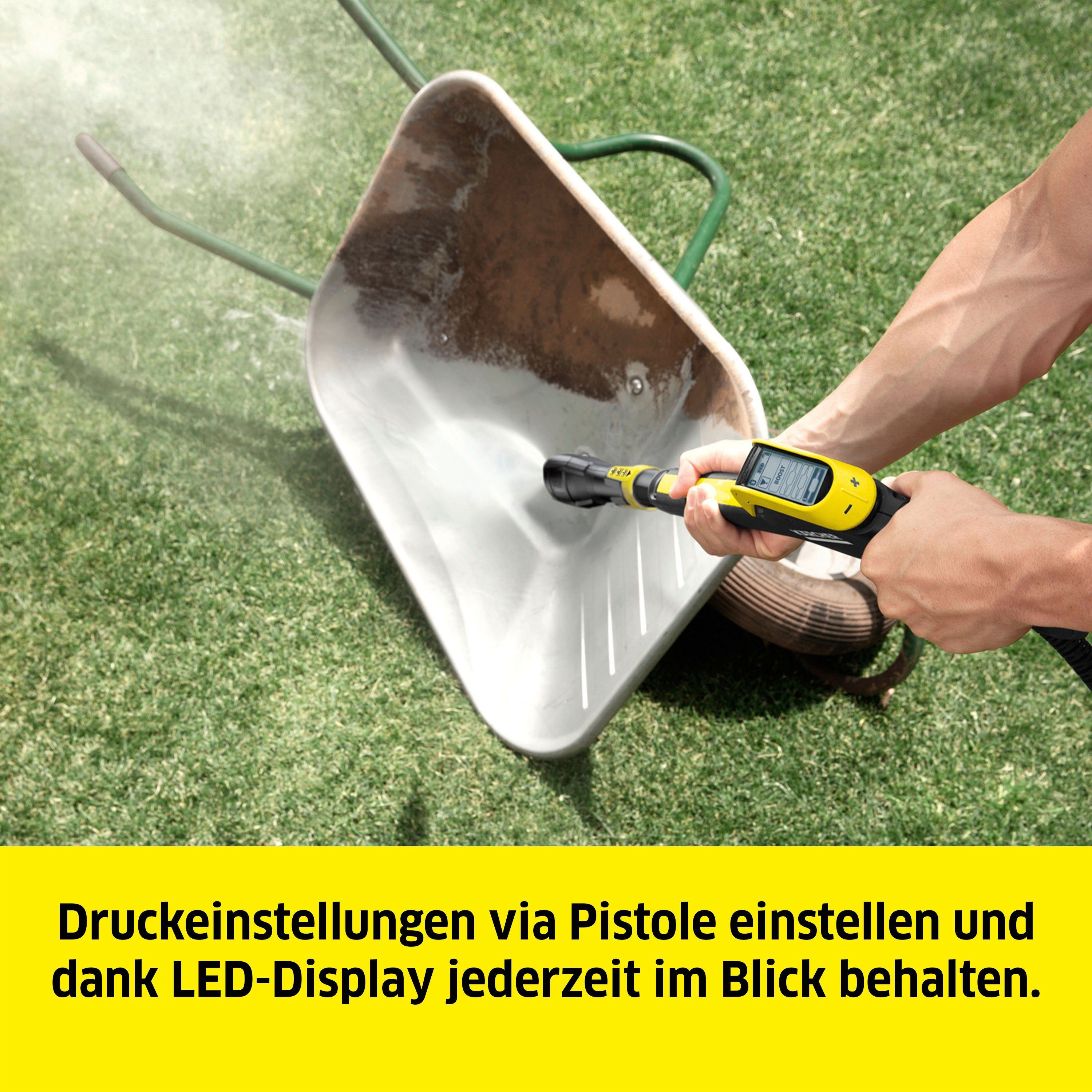 KÄRCHER Hochdruckreiniger K 5 Premium Smart Control Home, Druck max: 145 bar, Fördermenge max: 500 l/h, Bluetooth zur Home & Garden App, Quick Connect