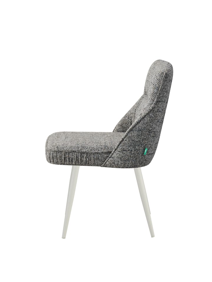 DUBI Möbel 2er-Set: Drehstuhl MELINA in Dunkelgrau - (B)49 x (H)83 x  (T)62 cm günstig kaufen onesize