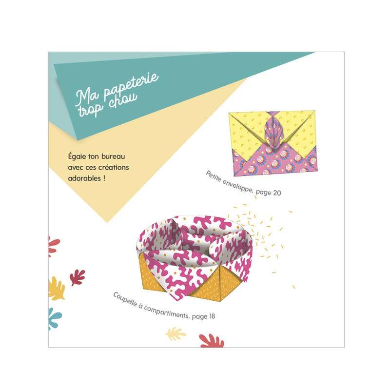 Livre Mes jolies créations en origami - Fleurus