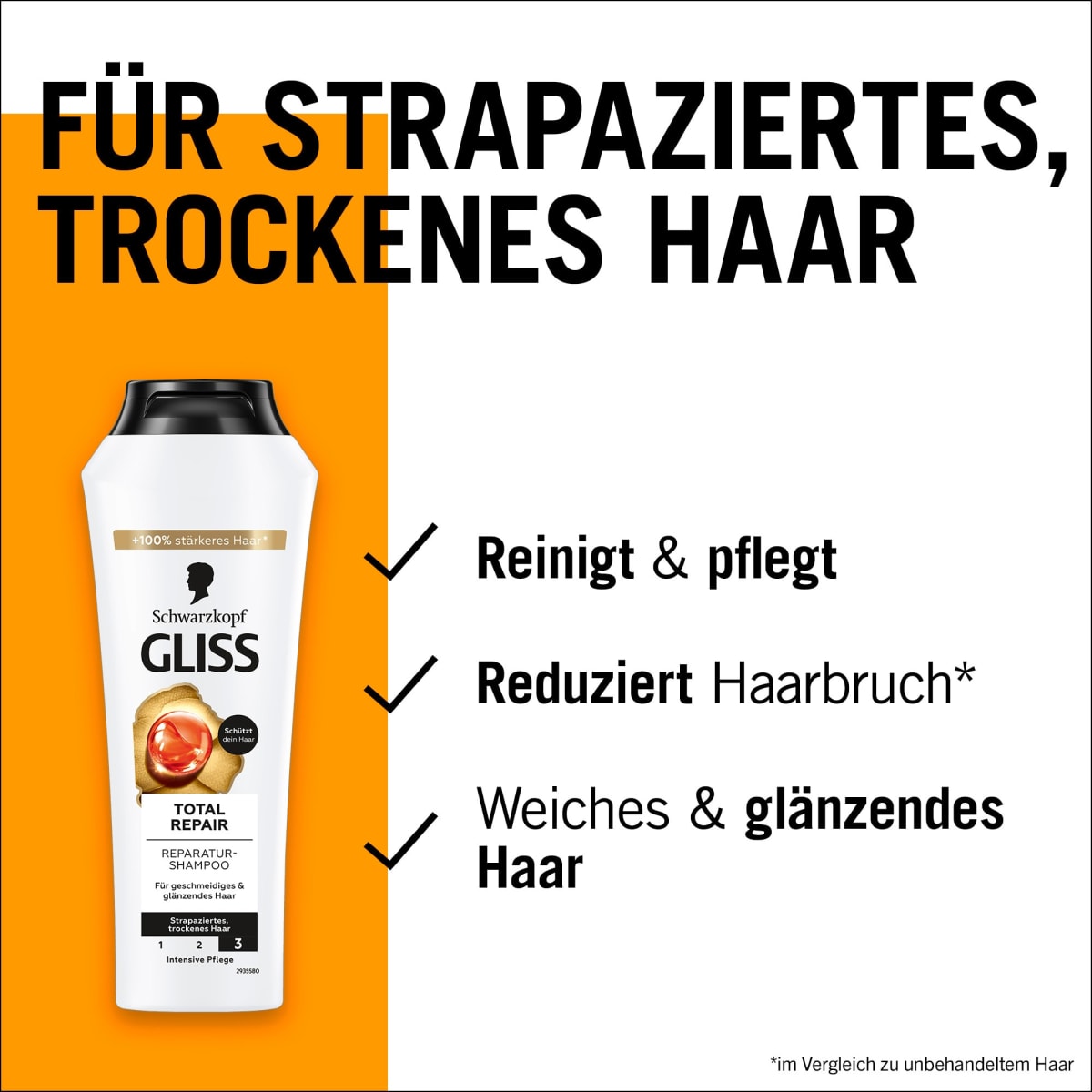 Shampoo Total Repair, 250 ml
