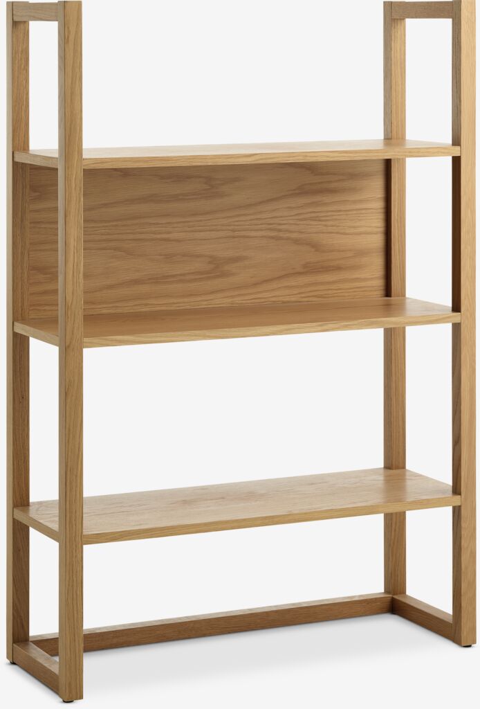 RY RY Bücherregal mit 3 Ablagen, Eiche