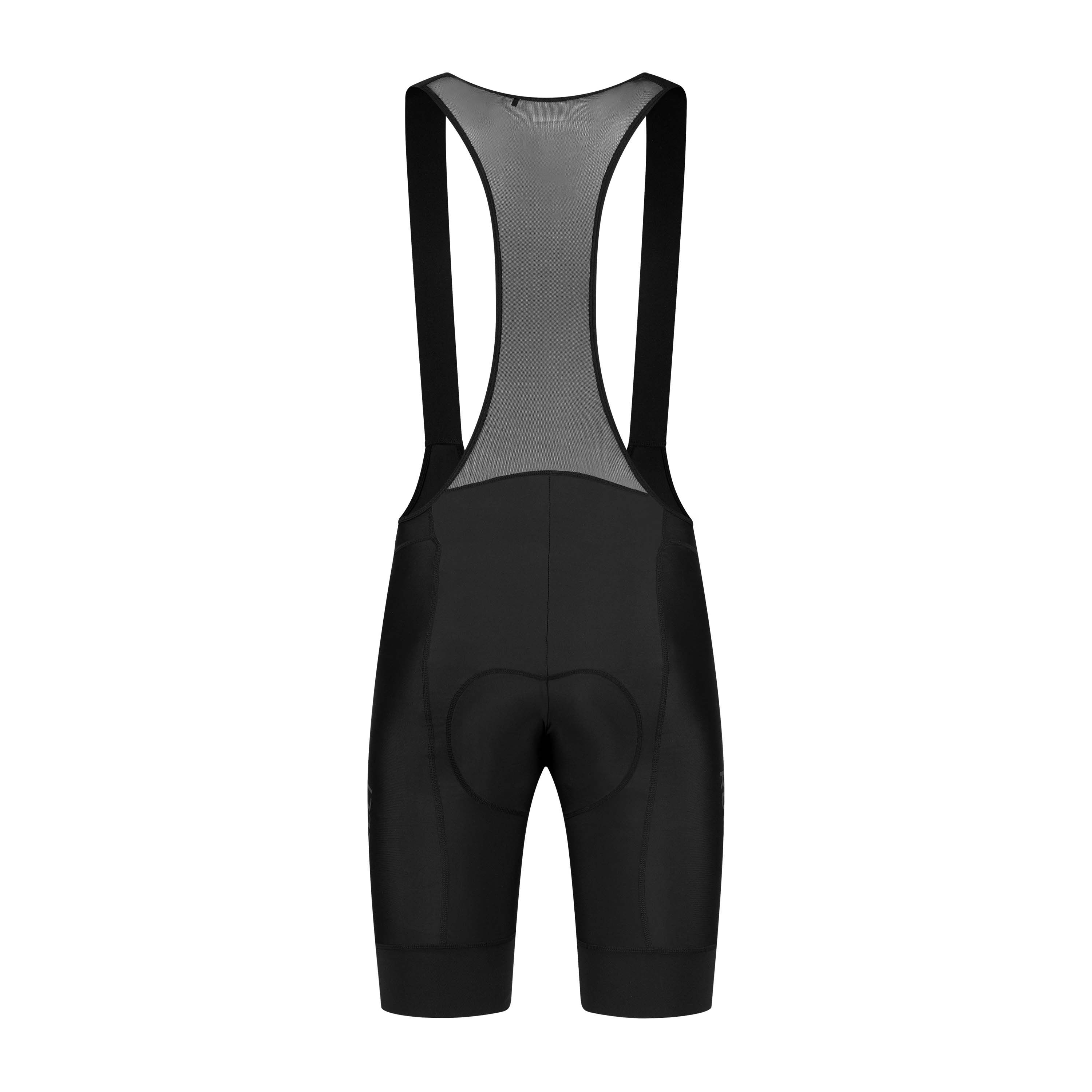 Rogelli Essential Black kurze Radhose mit Träger