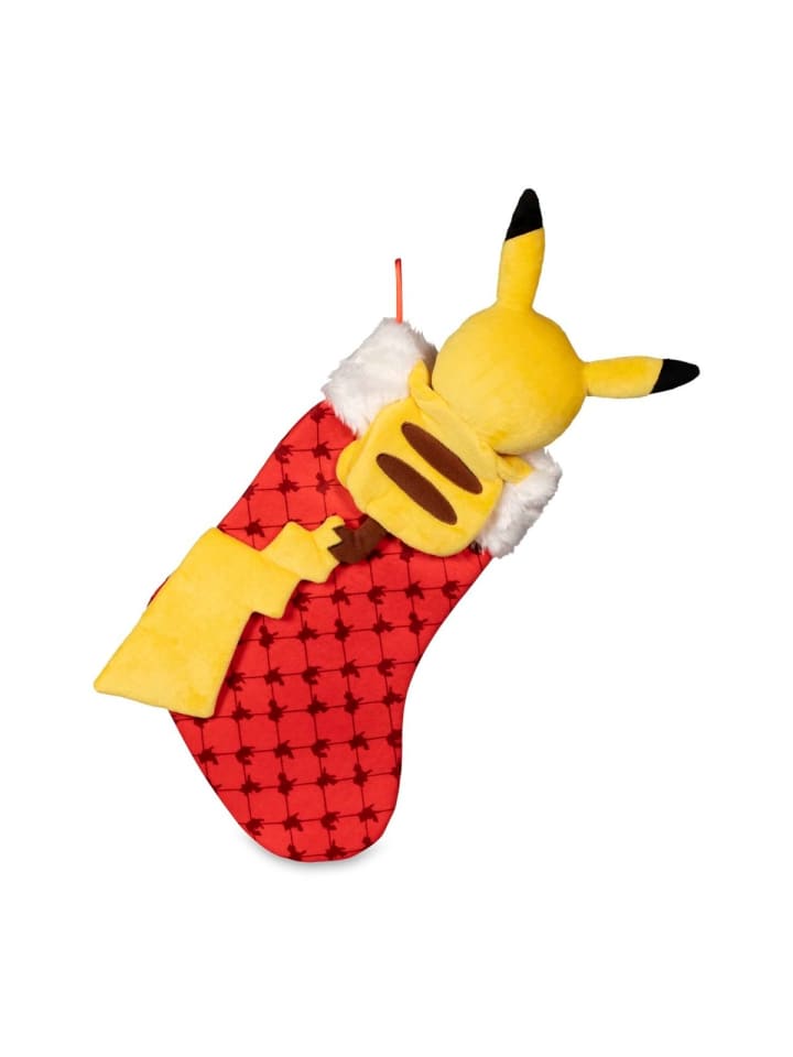 Pokémon Pokemon - Pikachu Nikolaus Plüsch-Stiefel Weihnachten in bunt günstig kaufen onesize