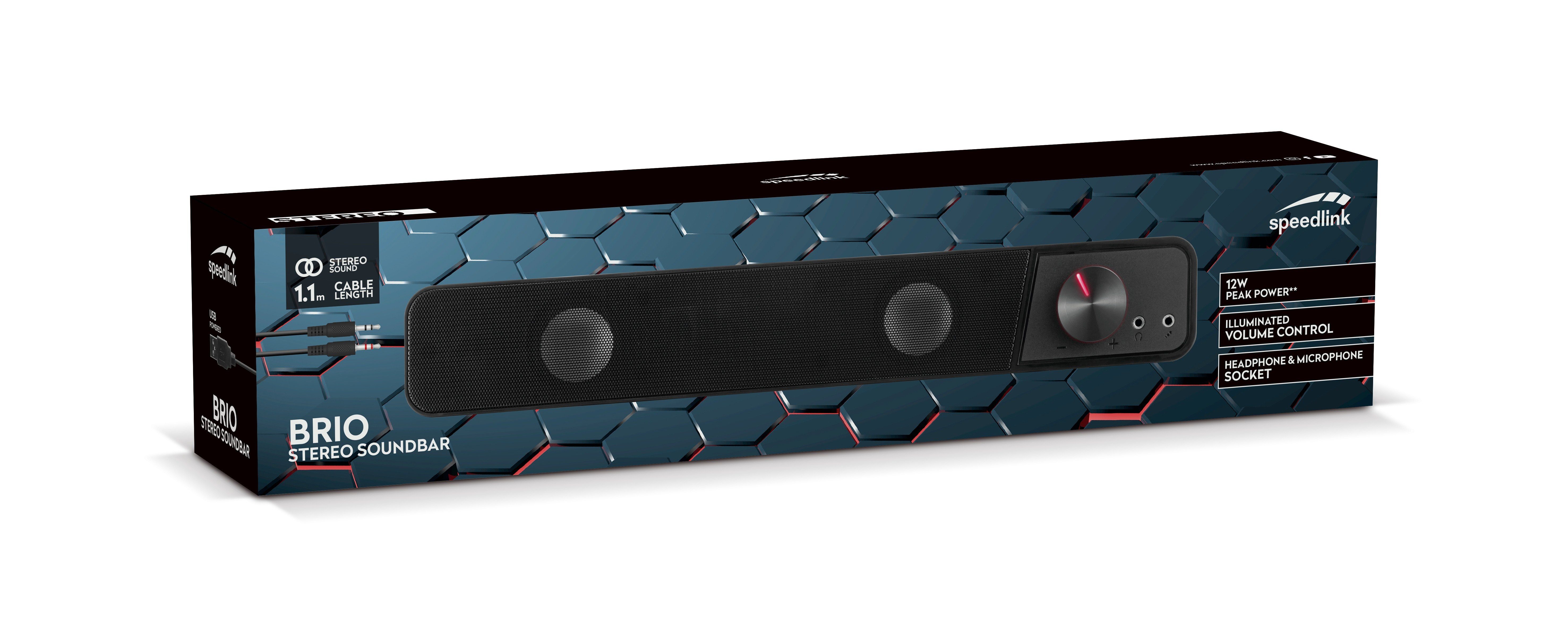 Speedlink BRIO Stereo Soundbar