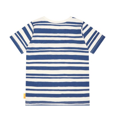 Set Shorts + T-Shirt, mittelblau für Jungs