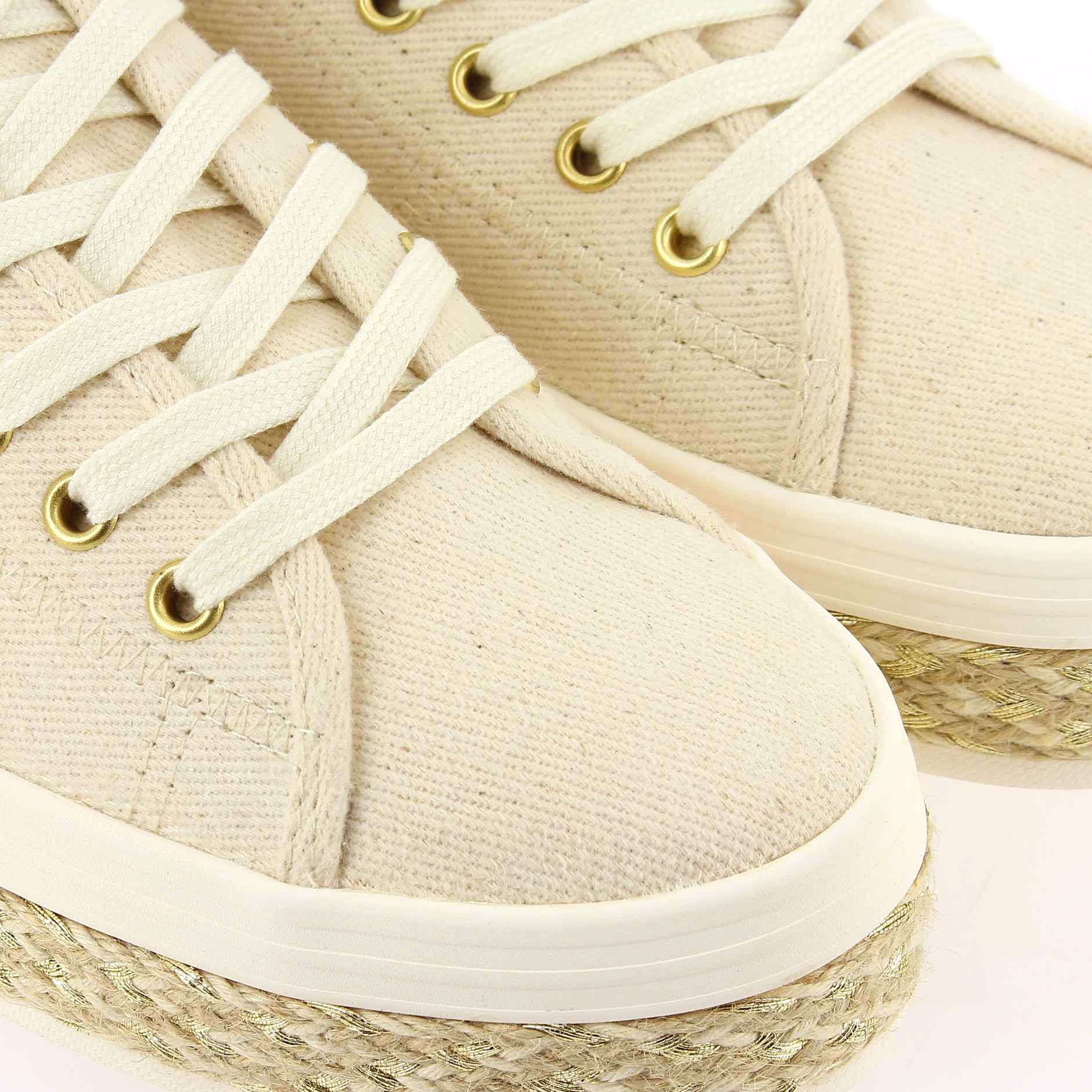 No Name  MALIBU SNEAKER OVER - Beige