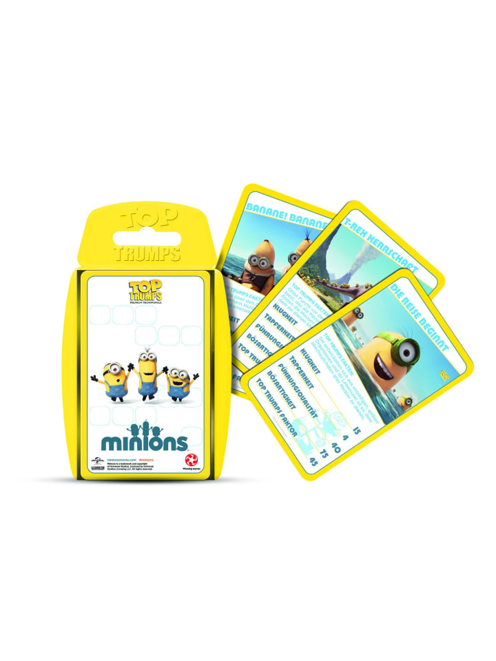 Winning Moves Top Trumps - Minions Kartenspiel Karten Spiel Quartett Deutsch in bunt günstig kaufen onesize