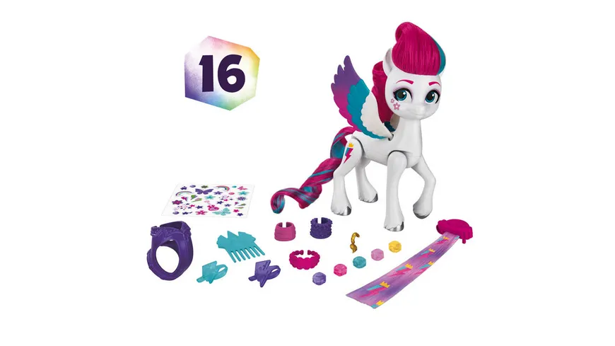 Hasbro - My Little Pony Festival-Styling Ponys, 1 Stück, sortiert