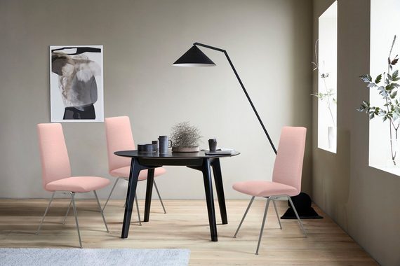 Stressless® Polsterstuhl Laurel, High Back, Größe L, mit Beinen aus Stahl in Chrom matt