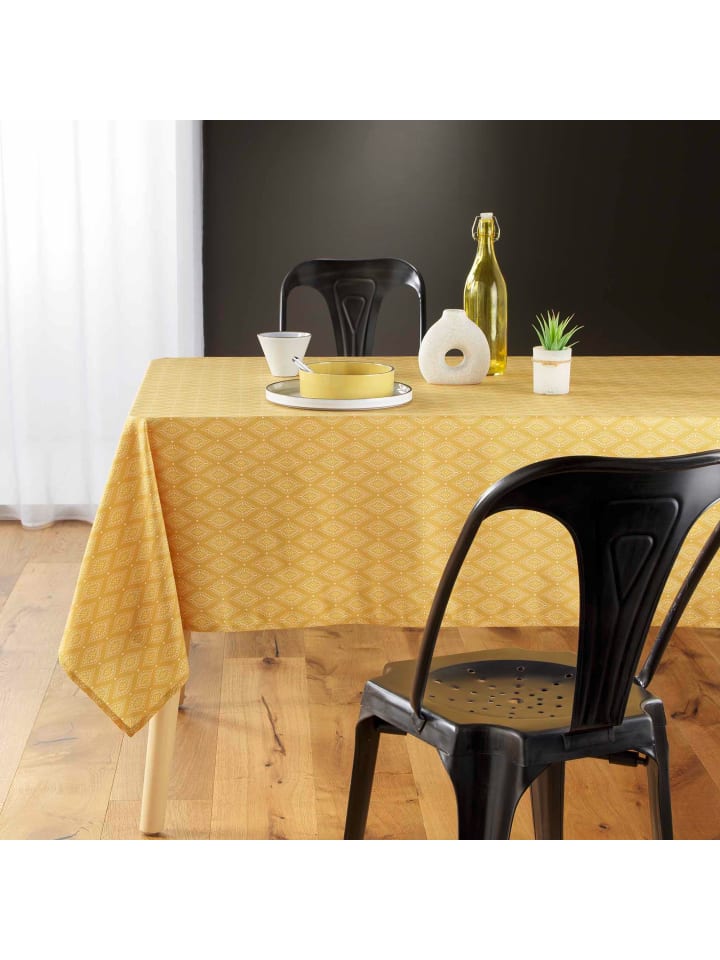 Douceur d’Intérieur Tischdecke in gelb günstig kaufen onesize
