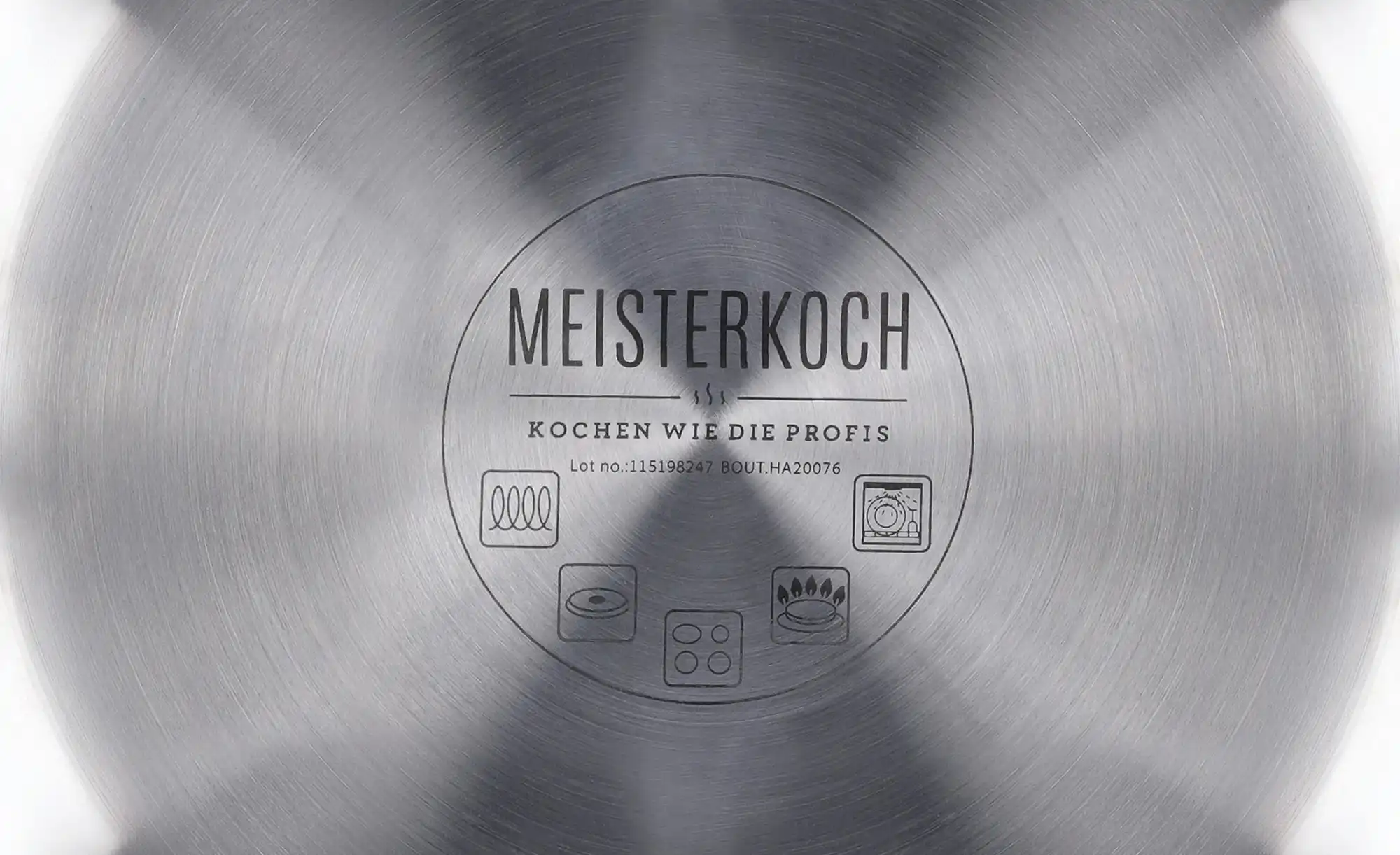 Meisterkoch Edelstahlpfanne