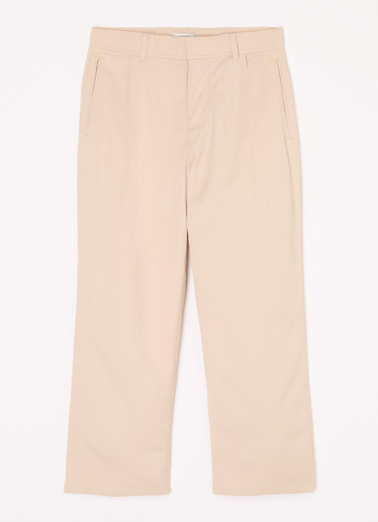 Pantaloni largi Burberry Carven Lyocell Blend