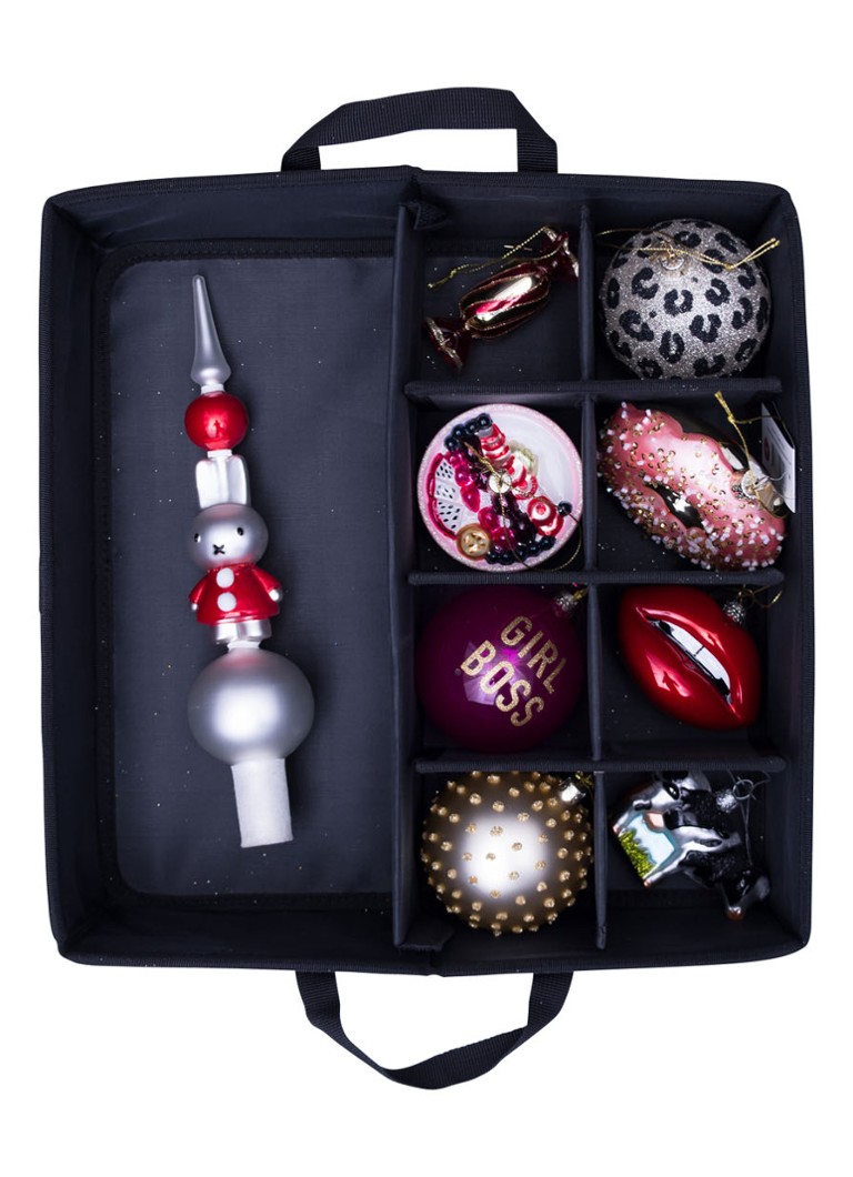 Cutie de depozitare pentru ornamente de Crăciun Vondel 34 x 34 cm