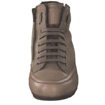Candice Cooper Plus Fur Sneaker High in beige