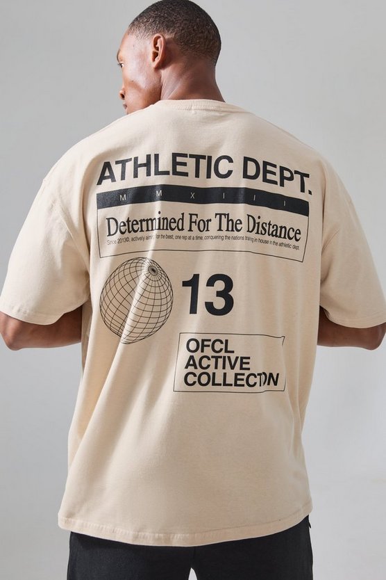 Man Active Athletic Dept. Oversize T-Shirt