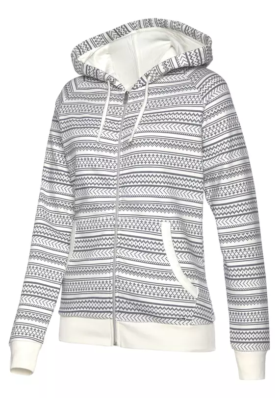 Kapuzensweatjacke
