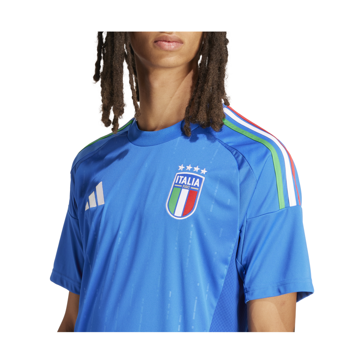 adidas Italien Trikot Home EM 2024 Blau