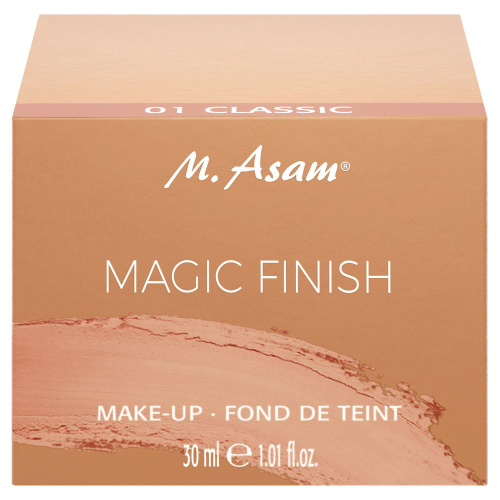 m.asam MAGIC FINISH Fond de teint mousse Make up