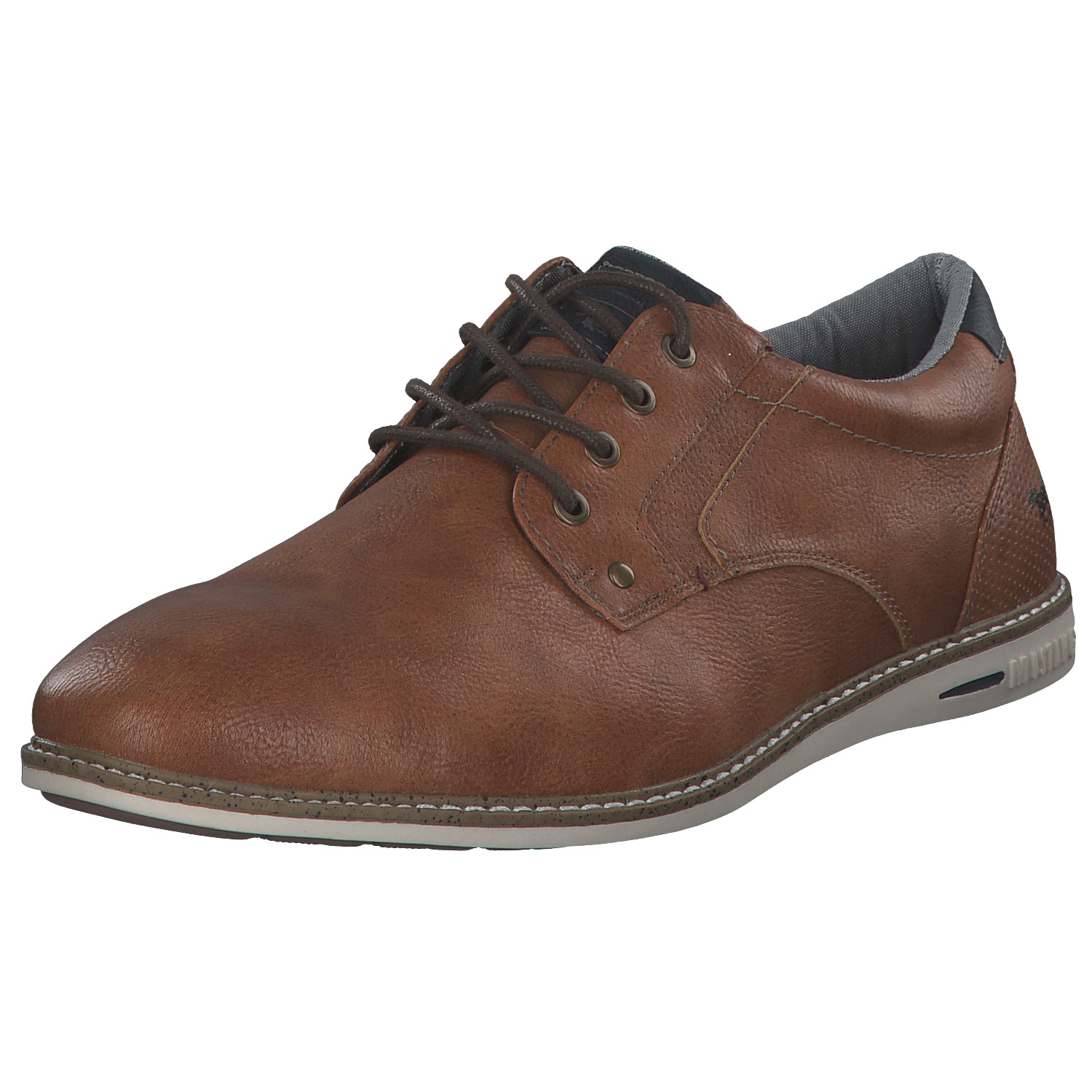 Mustang 4150311, Sportliche Halbschuhe, Herren, cognac