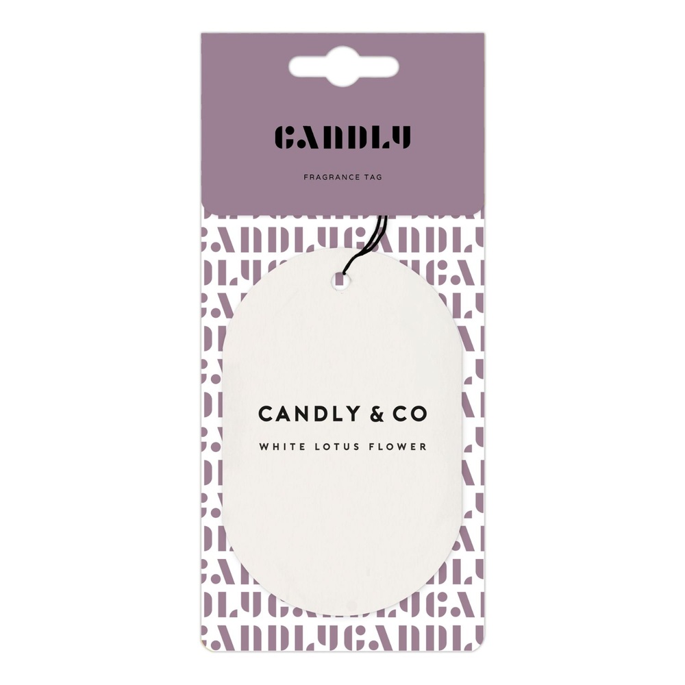 candly&co Parfum voiture No.8 Fleur de Lotus Blanc / Musc Parfum voiture