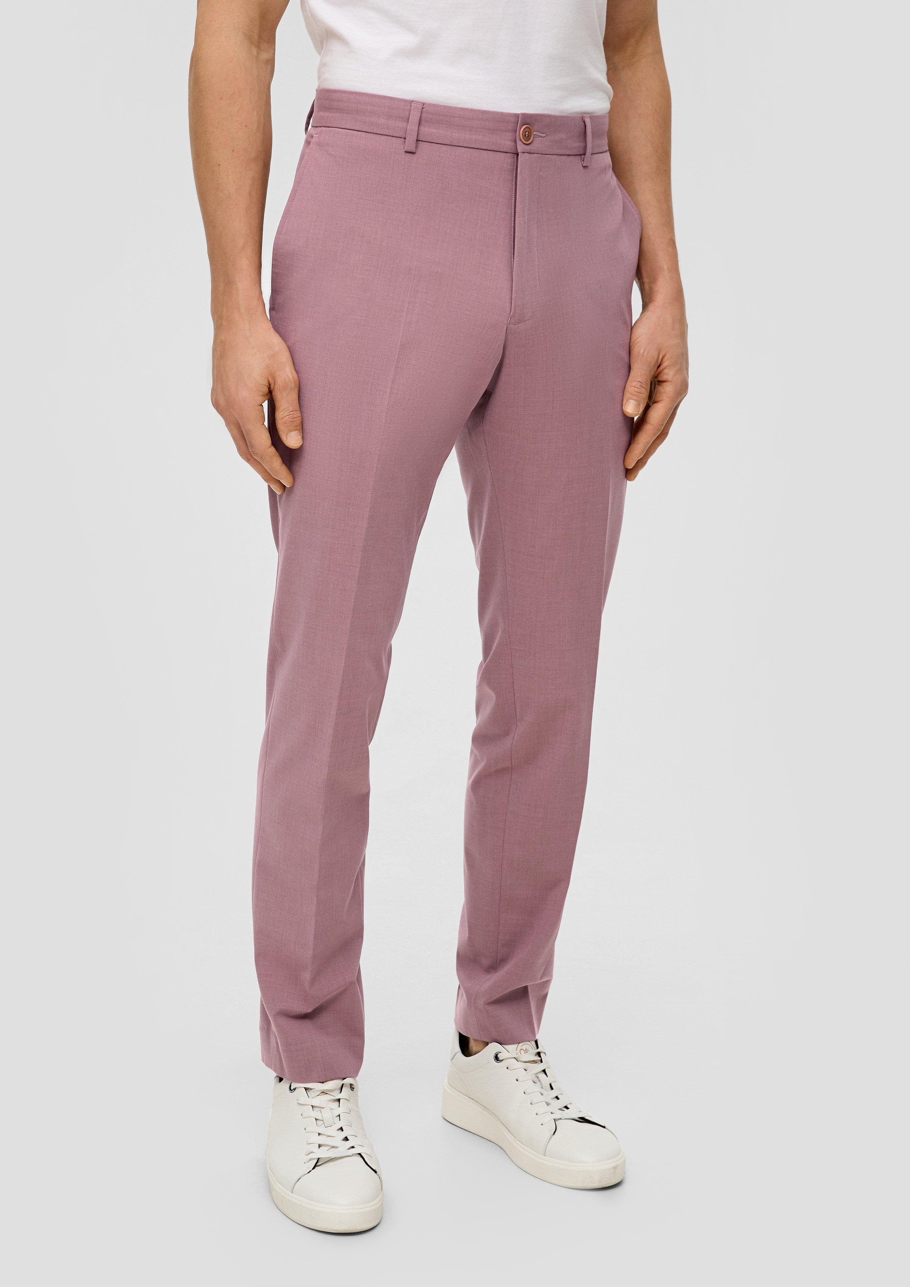 s.O PURE: Anzughose aus Stretch-Fabric  2142826-4757